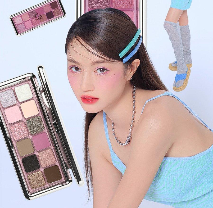 [3CE] New Take Eyeshadow Palette (3 Colors) - Ballagrio