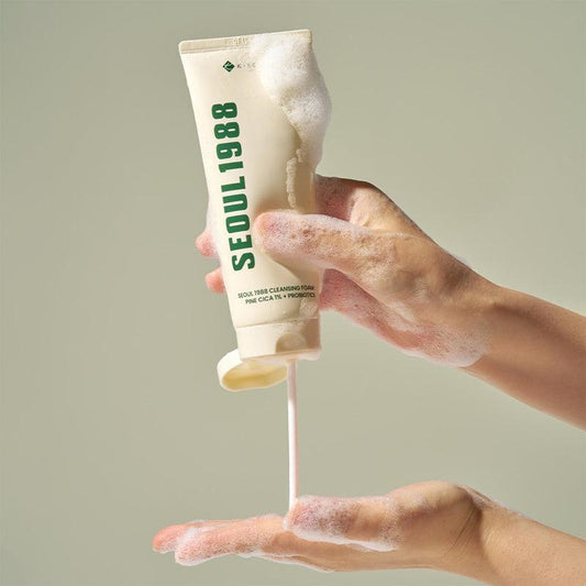 [K-SECRET] Seoul 1988 Cleansing Foam: Pine Cica 1% + Probiotics 150ml