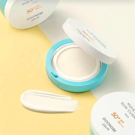 [GOONGBE] Moisture Sun Cushion Mild SPF 50+ PA++++ 14g