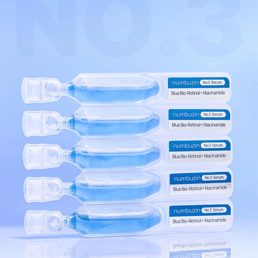 [numbuzin] No.3 Blue Bio-Retinol Pore Refining Serum Mini 1.3ml*10EA