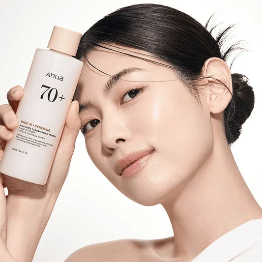 [Anua] Rice 70 Glow Milky Toner 250ml - Ballagrio