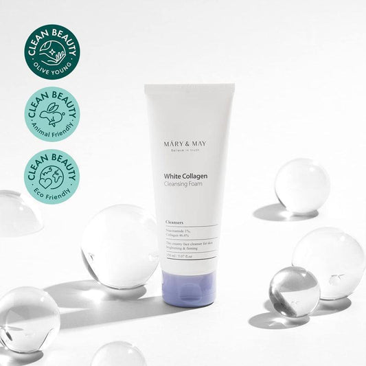 [Mary&May] White Collagen Cleansing Foam 150ml