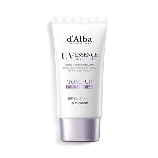 [d'Alba] Waterfull UV Essence Tone Up Sun Cream Purple Correcting SPF 50+ PA++++ 50ml