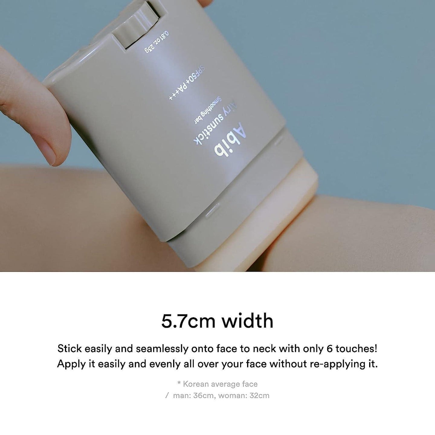 [Abib] Airy Sunstick Smoothing Bar SPF 50+ PA++++ 23g - Ballagrio