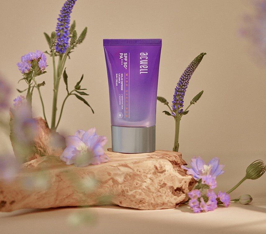 [ACWELL] Solar Defense Licorice Sun Cream SPF 50+ PA++++ 50ml - Ballagrio