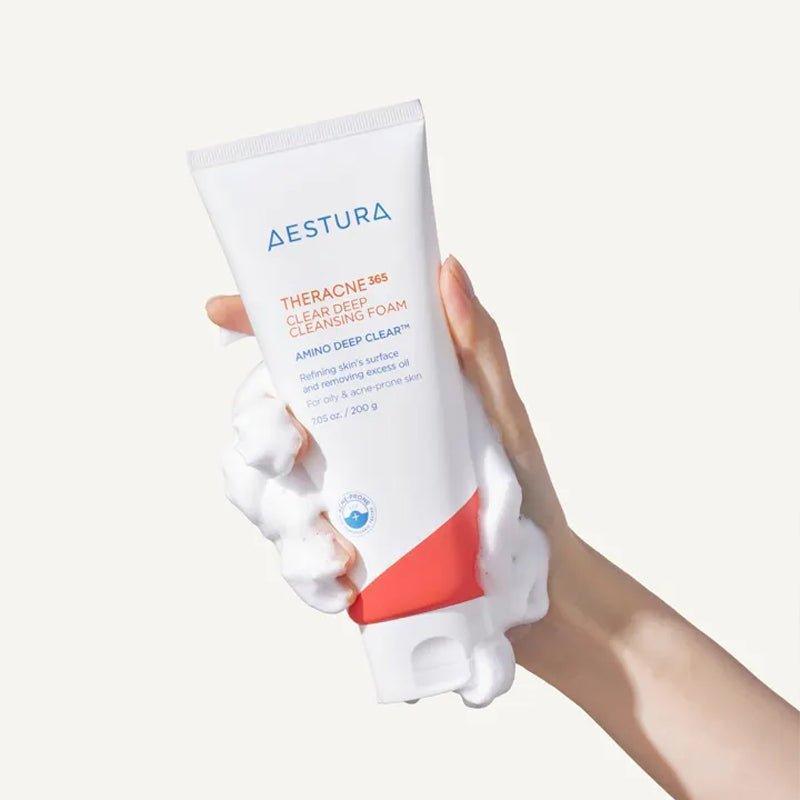 [AESTURA] Theracne 365 Clear Deep Cleansing Foam 200ml - Ballagrio
