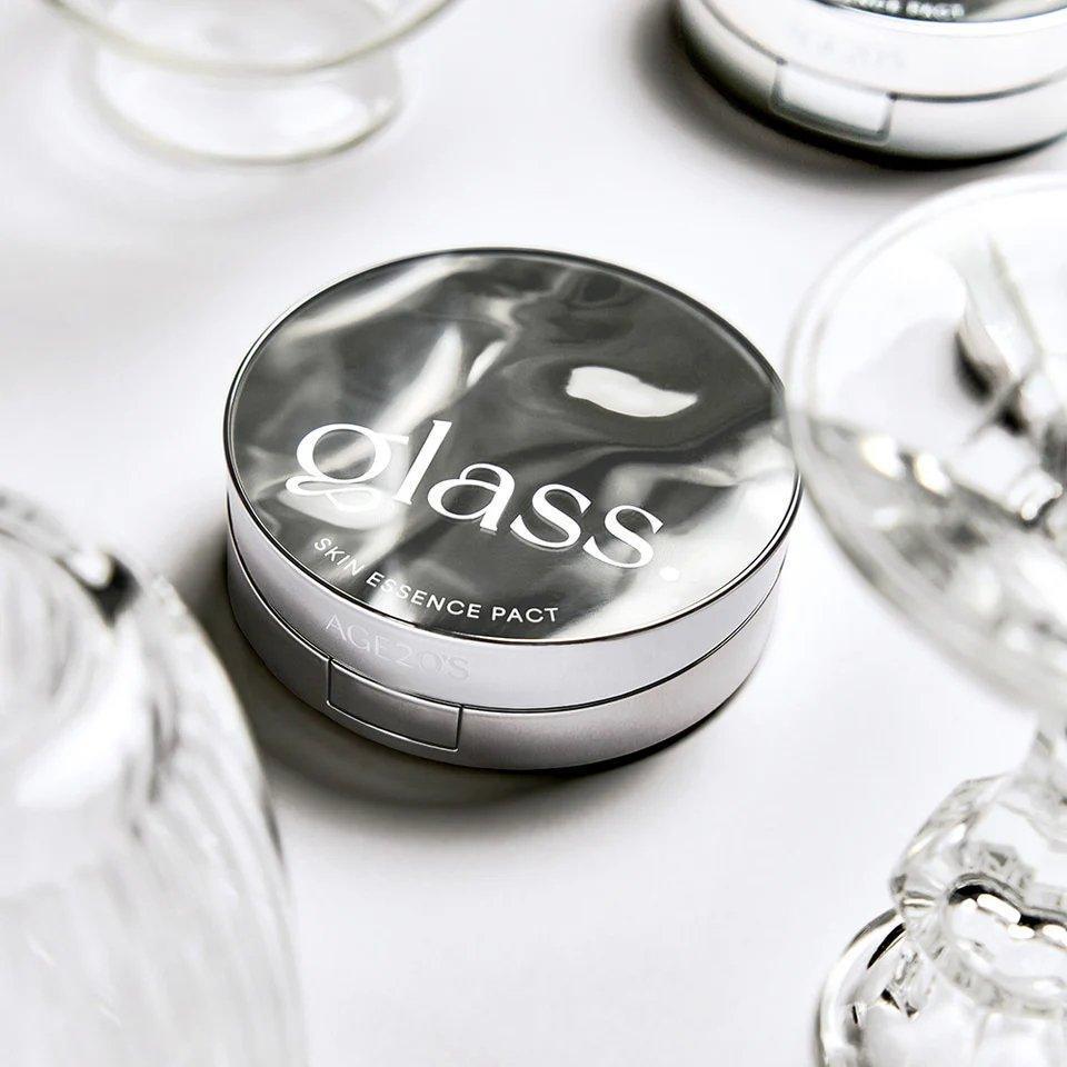 [AGE20's] Glass Skin Essence Pact Perfect with Refill (2 Colors) SPF 50+ PA++++ 12.5g*2EA - Ballagrio