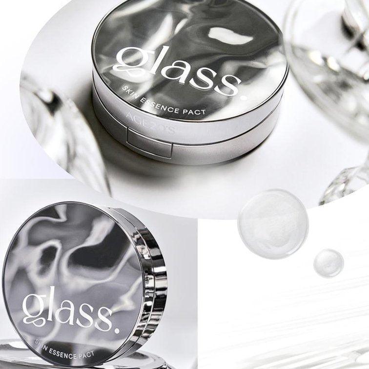 [AGE20's] Glass Skin Essence Pact Perfect with Refill (2 Colors) SPF 50+ PA++++ 12.5g*2EA - Ballagrio