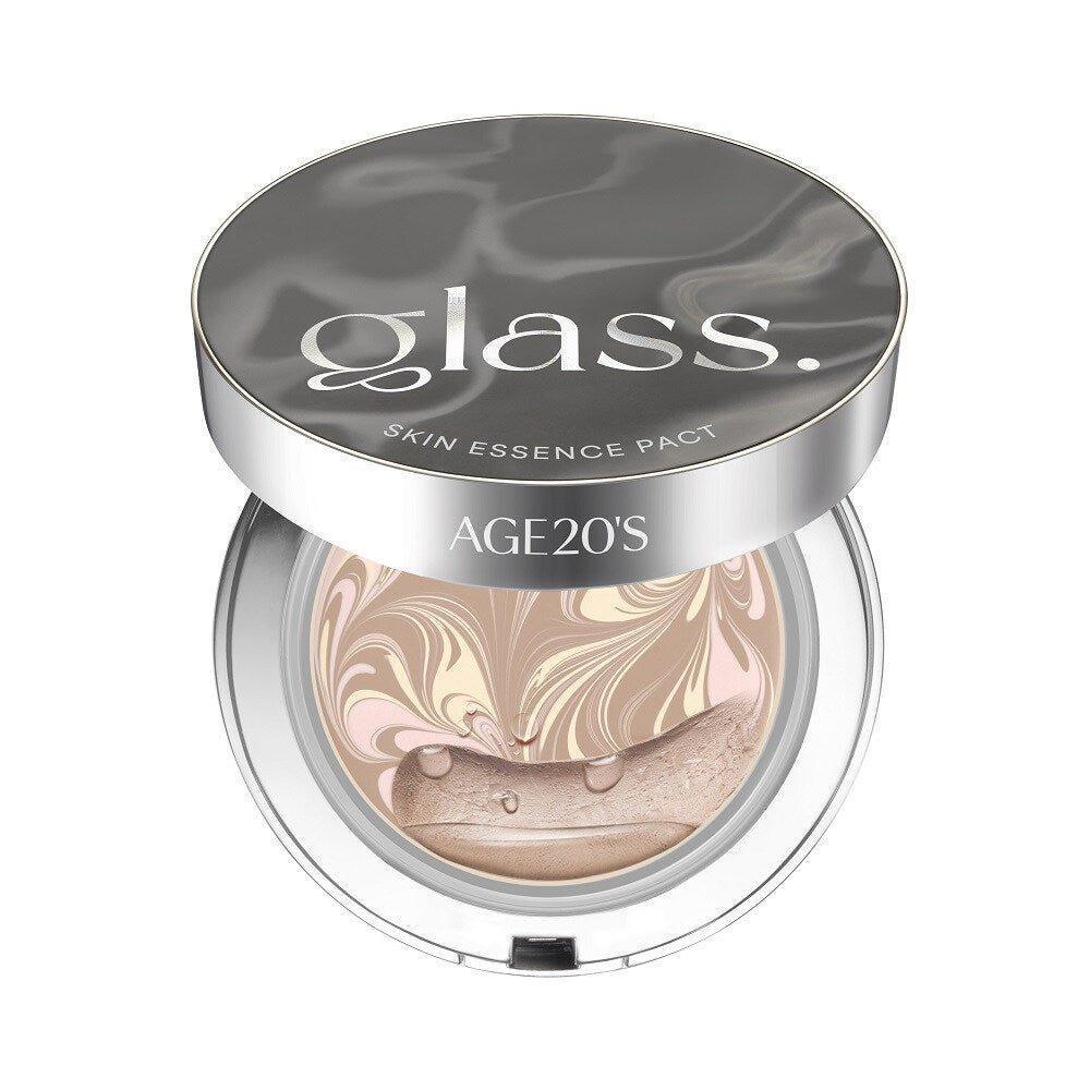 [AGE20's] Glass Skin Essence Pact Perfect with Refill (2 Colors) SPF 50+ PA++++ 12.5g*2EA - Ballagrio