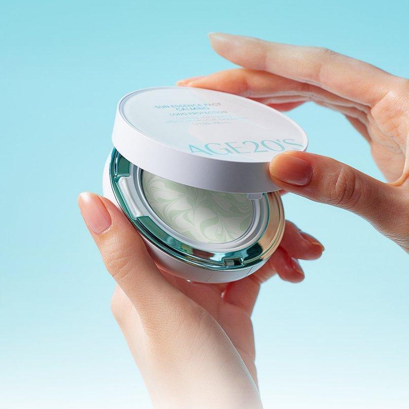[AGE20's] Sun Essence Pact Calming Long Protection SPF 50+ PA++++ 12.5g - Ballagrio