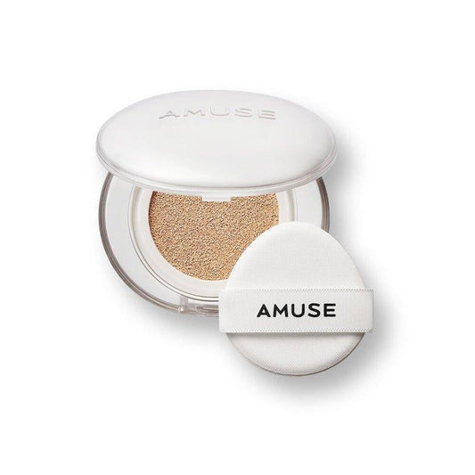 [AMUSE] Ceramic Skin Perfector Cushion with Refill (3 Colors) SPF 40 PA++ 15g+15g - Ballagrio