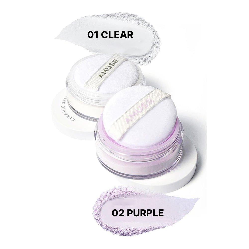 [AMUSE] Ceramic Skin Sebum Powder (2 Colors) 5g - Ballagrio