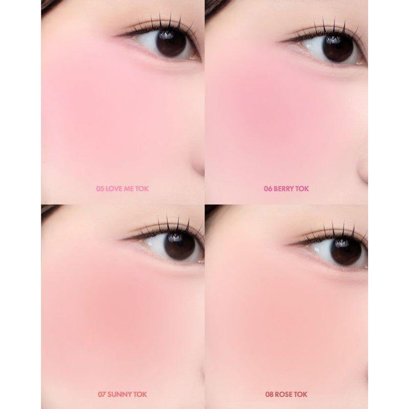 [AMUSE] Cheek Tok Tok (8 Colors) 5.5ml - Ballagrio