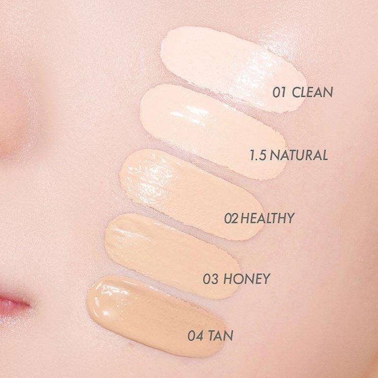 [AMUSE] Dew Jelly Master Cushion with Refill (4 Colors) SPF 38 PA+++ 15g*2EA - Ballagrio