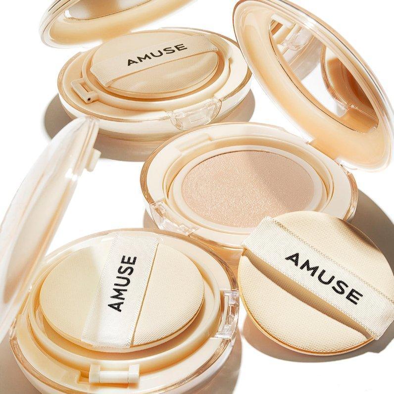 [AMUSE] Dew Jelly Master Cushion with Refill (4 Colors) SPF 38 PA+++ 15g*2EA - Ballagrio