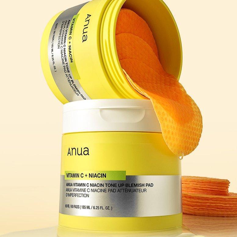 [Anua] Vitamin C Niacin Tone Up Blemish Pad 185ml 60EA - Ballagrio
