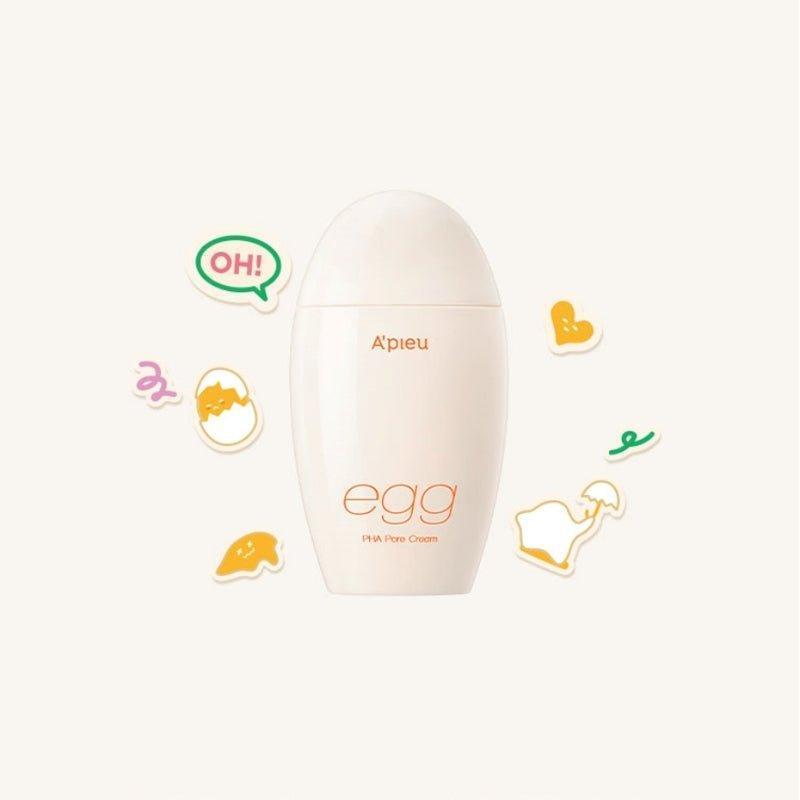 [Apieu] Egg PHA Pore Cream 65g - Ballagrio