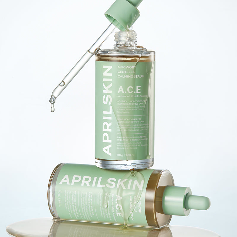 [APRILSKIN] A.C.E Mugwort Centella Calming Serum 110g – Ballagrio