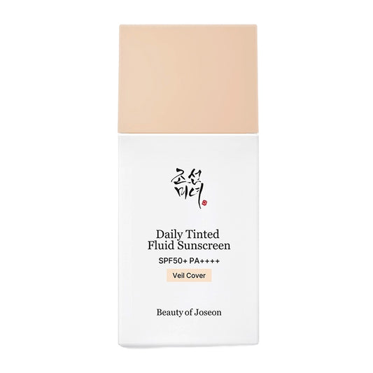[Beauty of Joseon] Daily Tinted Fluid Sunscreen Veil Cover SPF 50+ PA++++ 50ml - Ballagrio