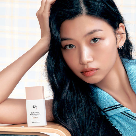 [Beauty of Joseon] Daily Tinted Fluid Sunscreen Veil Cover SPF 50+ PA++++ 50ml - Ballagrio