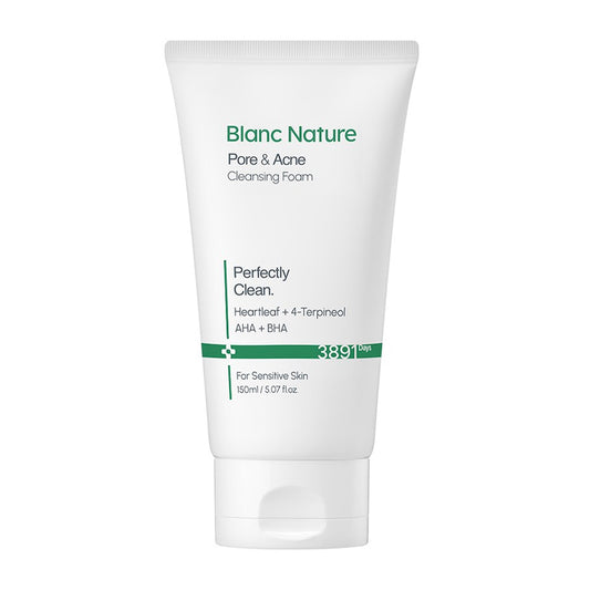[Blanc Nature] Pore & Acne Cleansing Foam 150ml
