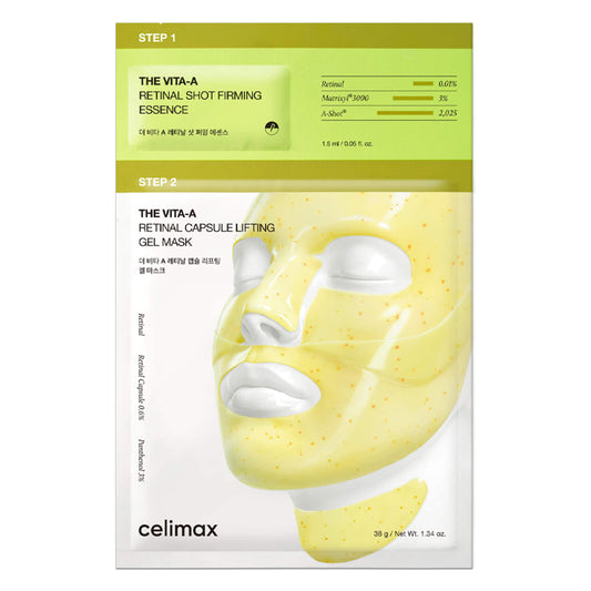 [celimax] The Vita-A Retinal Shot Tightening 2-Step Gel Mask 38g