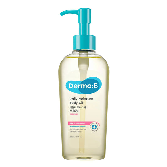 [Derma B] Daily Moisture Body Oil Fresh Peach 300ml