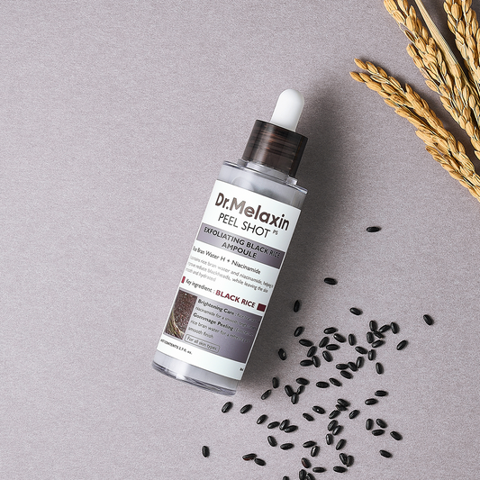 [Dr.Melaxin] Peel Shot Exfoliating Black Rice Ampoule 80ml - Ballagrio