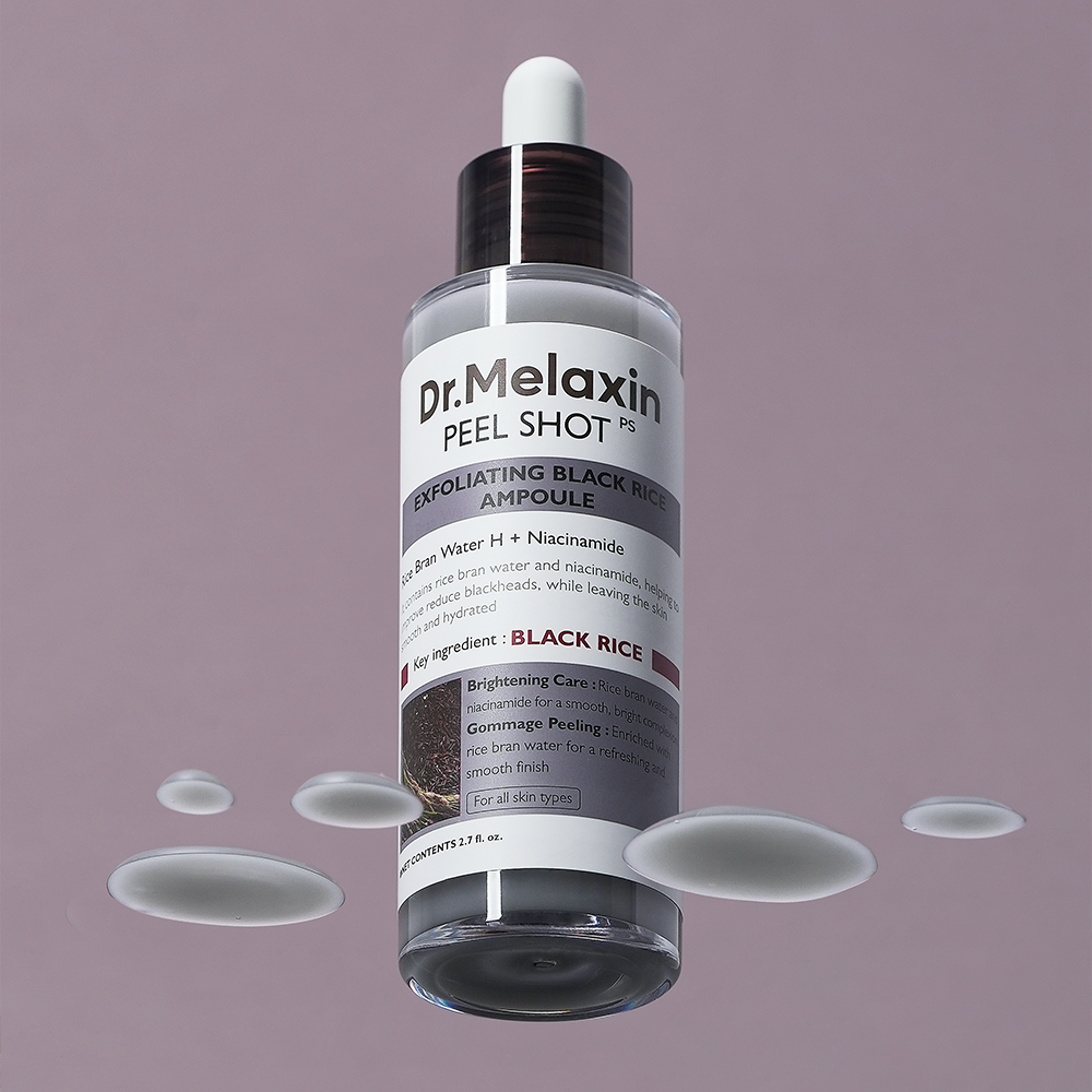 dr melaxin glutathione Dr. Melaxin Peel Shot Exfoliating Black Rice Ampoule