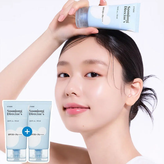 [ETUDE] SoonJung Director's Moisture Sun Cream Double Set SPF 50+ PA++++ 50ml+50ml