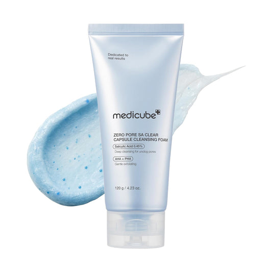 [medicube] Zero Pore SA Clear Capsule Cleansing Foam 120g - Ballagrio