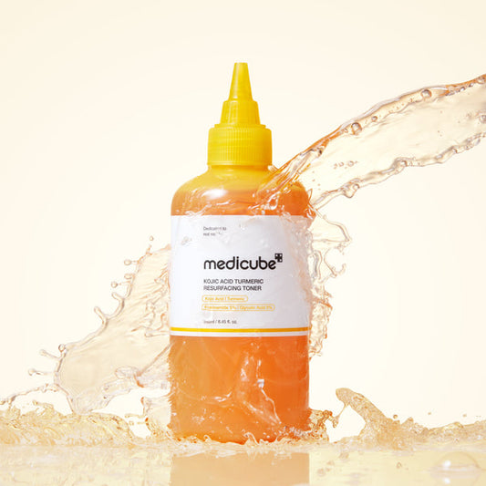 [medicube] Kojic Acid Turmeric Resurfacing Toner 250ml - Ballagrio