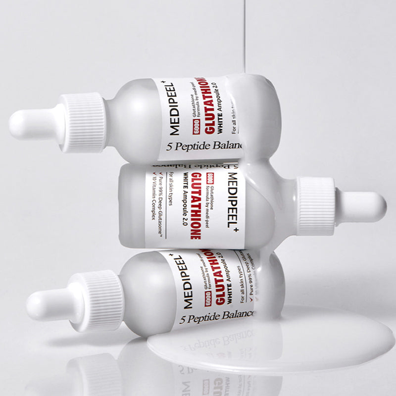 biointense glutathione white ampoule Bio Intense 30ml apply a moderate amount of ampoule onto the forehead BioIntense Glutathione White Ampoule Mask