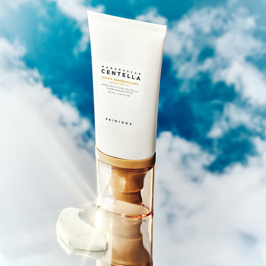 [SKIN1004] Madagascar Centella Air-Fit Suncream Light SPF 30 PA++++ 50ml - Ballagrio