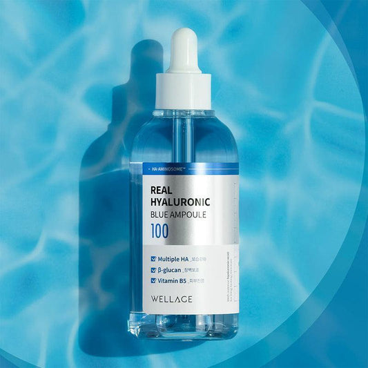 [WELLAGE] Real Hyaluronic Blue Ampoule 100 100ml