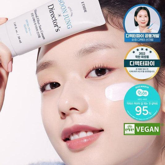 [ETUDE] SoonJung Director's Mineral Filter Sun Cream SPF 50+ PA++++ 50ml - Ballagrio