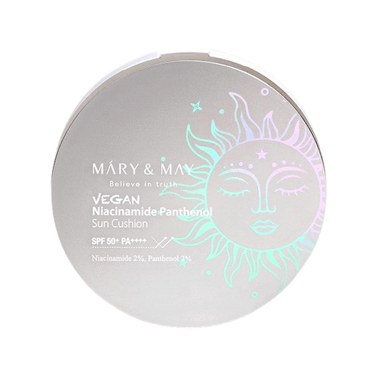 [Mary&May] Vegan Niacinamide Panthenol Sun Cushion SPF 50+ PA++++ 25g