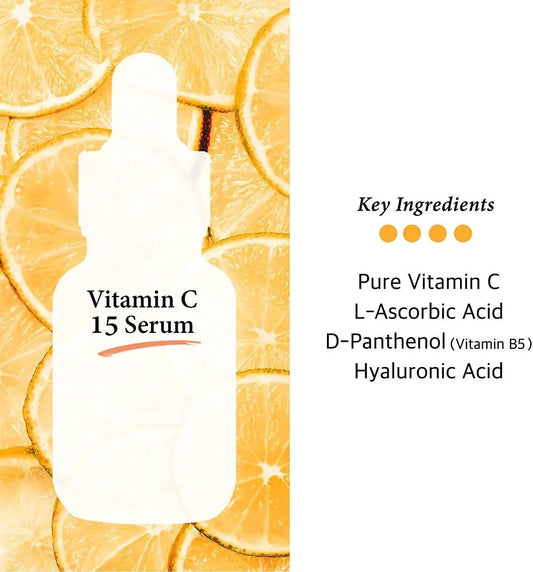 [Cos De BAHA] VA Vitamin C 15 Serum 30ml - Ballagrio