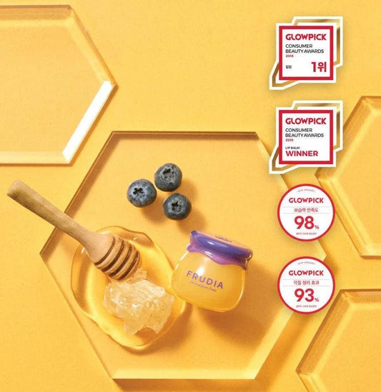 [FRUDIA] Blueberry Hydrating Honey Lip Balm 10ml - Ballagrio