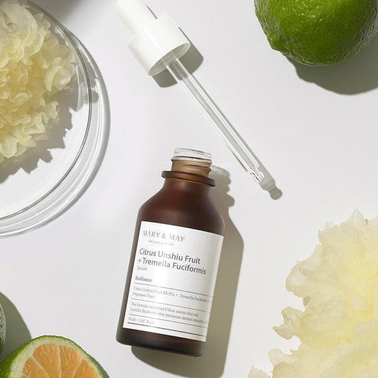 [Mary&May] Citrus Unshiu + Tremella Fuciformis Serum 30ml Mary&May